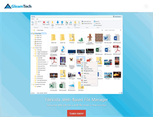 Tablet Screenshot of gleamtech.com